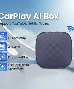 Wireless Android Auto or Apple Carplay Kit 4GB RAM 64GB ROM