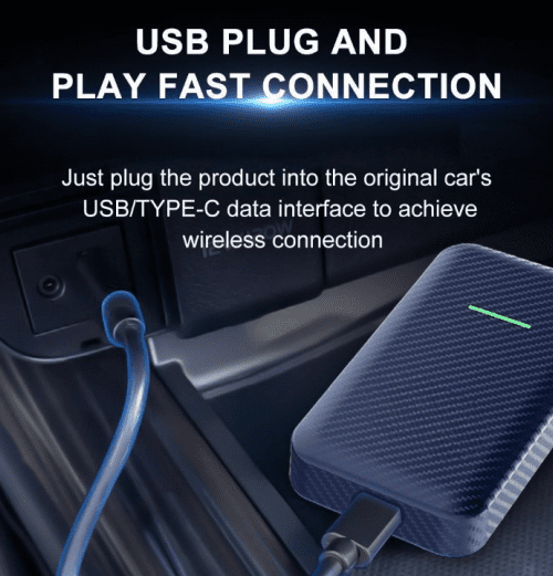 CPC200-CP2A 4.0 Car AI Box Upgrade Your Car Screen Wireless Carplay+Wireless Android Auto